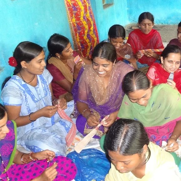 Bag with woven handle/zipper overnite traveler - Picture 6 of 7